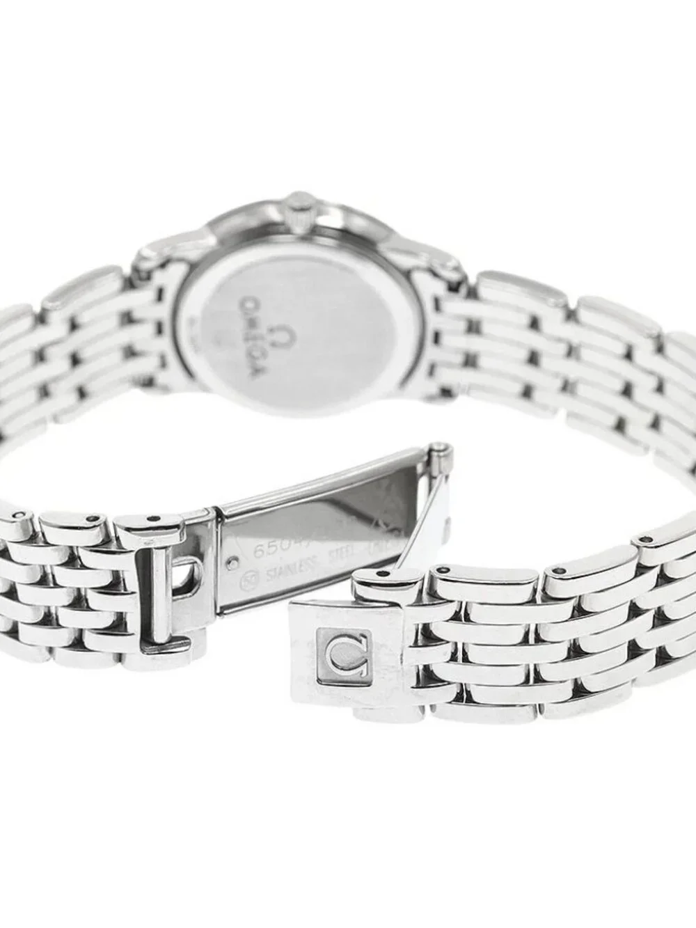 OMEGA De Ville Prestige 4570.33 Silver Dial Quartz Ladies Watch_965528